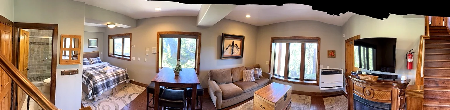 Lower-Level Living & Sleeping Area