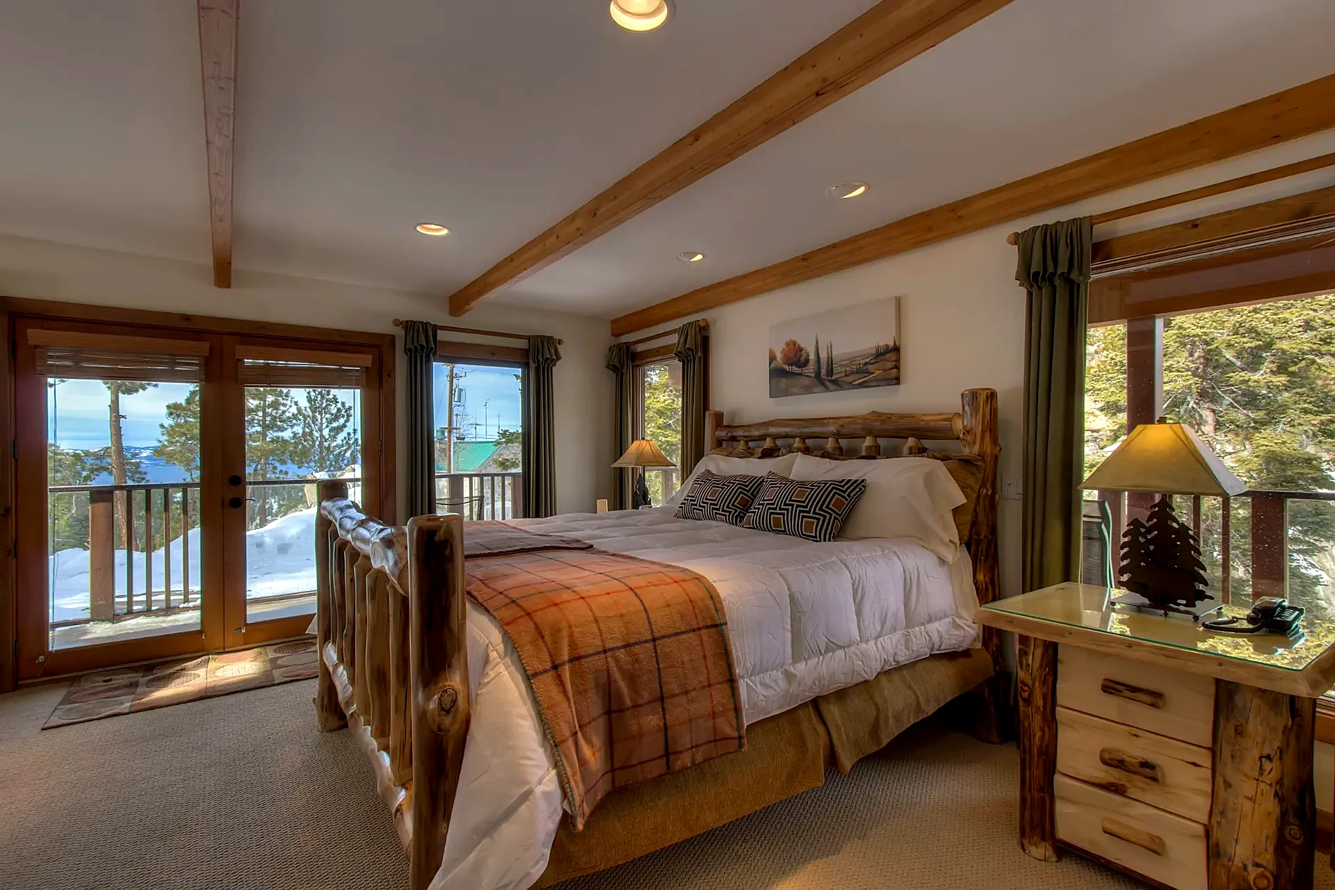 Comfortable bedroom
