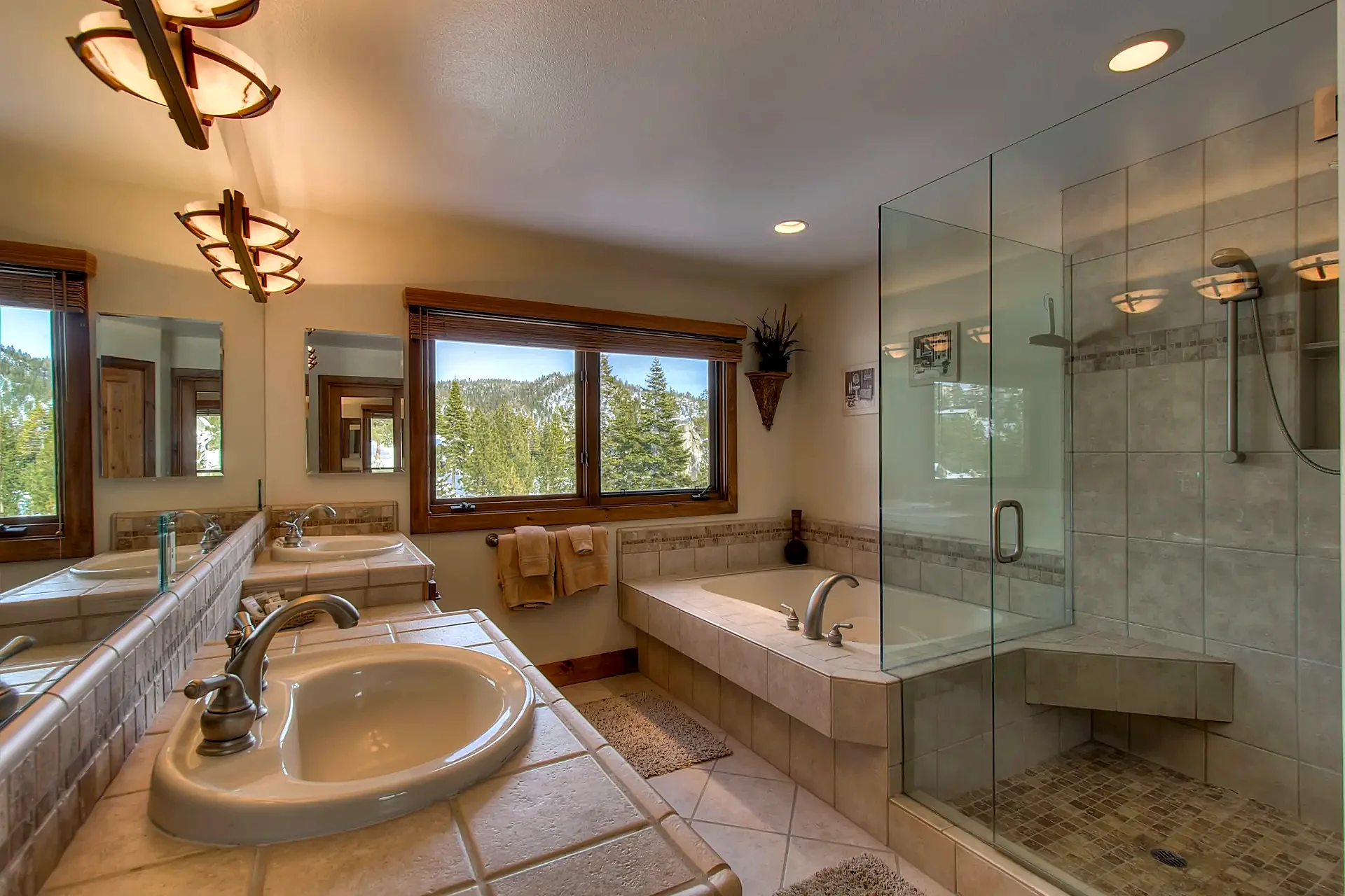 Primary Bath & Walk-In Shower